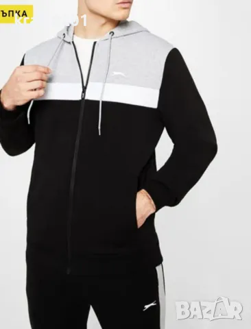 Оригинален, ватиран екип на Slazenger! M, снимка 3 - Спортни дрехи, екипи - 49322760