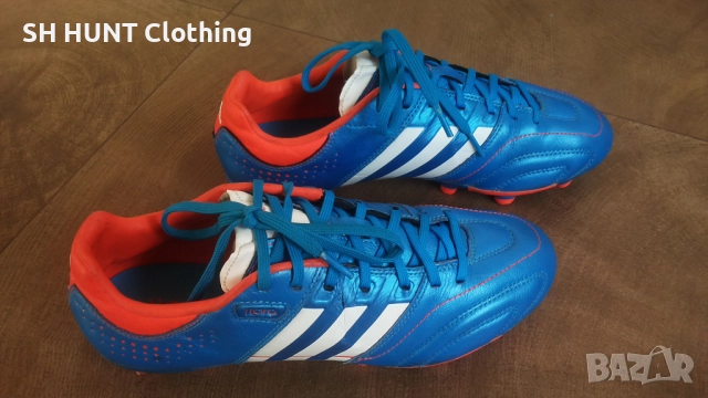 Adidas 11Core TRX FG Azul Blanco Rojo Leather Football Boots Размер EUR 40 бутонки 310-14-S, снимка 2 - Футбол - 52244725