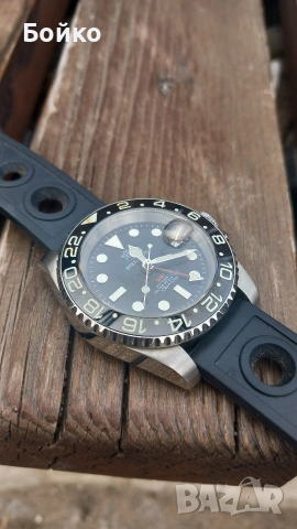 Steeldive GMT Seiko NH34, снимка 11 - Мъжки - 53696616