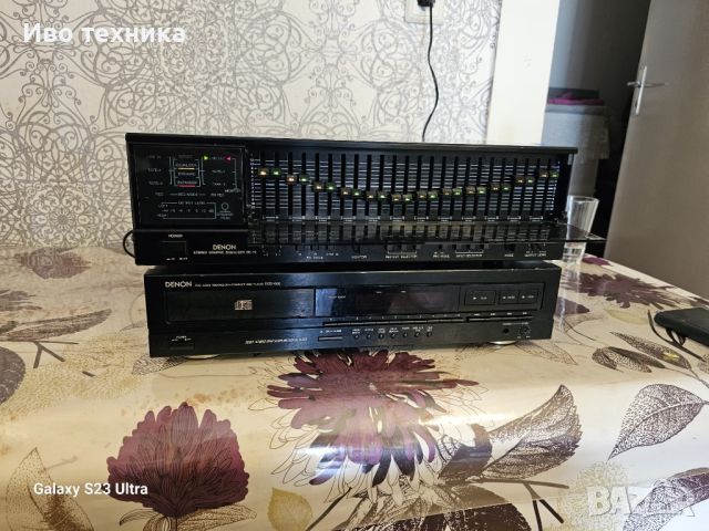 DENON stereo graphic equalizer DE-70, снимка 1 - Аудиосистеми - 45615299