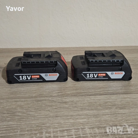 Акумулаторна батерия Bosch GBA 2.0Ah 18V, CoolPack технология, снимка 6 - Други инструменти - 53990575
