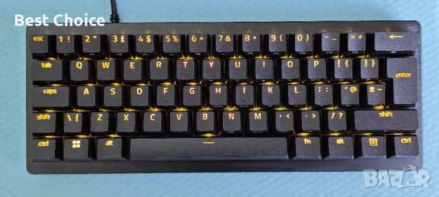 Геймърска клавиатура Razer Huntsman V3 Pro Mini, снимка 6 - Клавиатури и мишки - 52765997