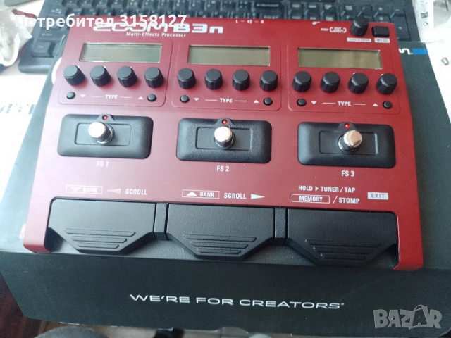 Процесор за бас китара ZOOM B3n