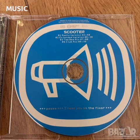 Scooter - Posse- I need you on the floor, снимка 2 - CD дискове - 52879345