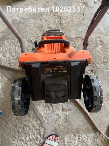 Black and decker косачка акумулаторна, снимка 5 - Градинска техника - 46361837