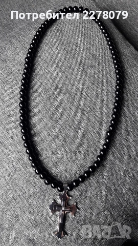 Колиета от оникс - ръчна изработка, снимка 7 - Колиета, медальони, синджири - 44824323