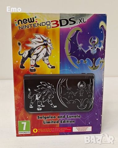 New Nintendo 3DS XL Pokemon Sun and Moon limited edition с много игри