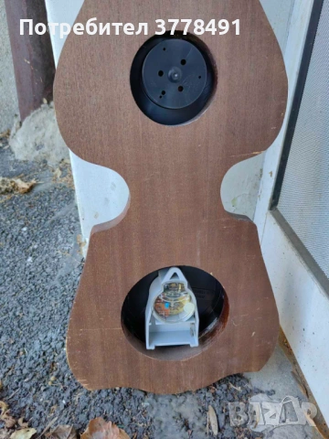 Часовник с барометър ,термометър и влагомер, снимка 7 - Стенни часовници - 53839780