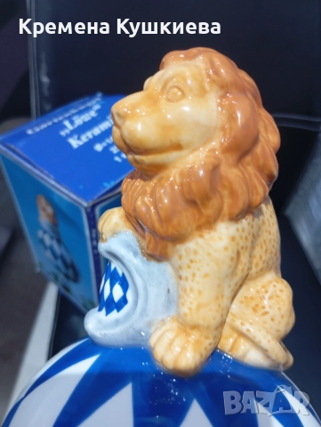 Лъв стар керамичен градинска украса , снимка 12 - Градински мебели, декорация  - 52447043