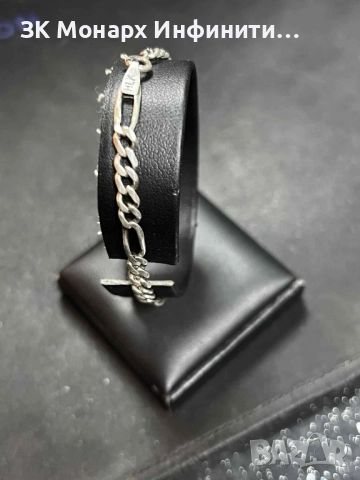 сребърна гривна , снимка 3 - Гривни - 52123133