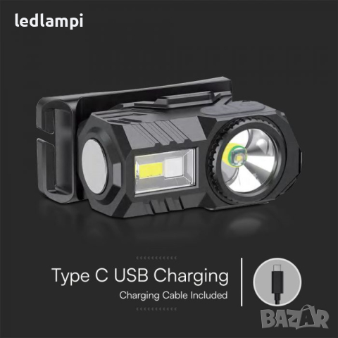 LED Челник 3W SMD RGB Акумулаторен IP43, снимка 5 - Лед осветление - 44973326