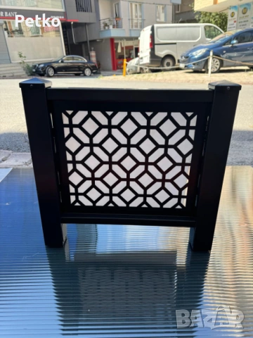 Лазерно изрязано пано за ограда + метален кол, снимка 14 - Огради и мрежи - 53132260