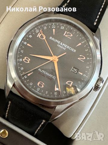 BAUME & MERCIER Clifton Automatic Dual Time, снимка 7 - Мъжки - 46710777