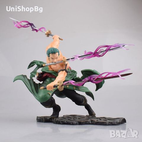 One Piece Zoro фигурка от PVC 18см , снимка 3 - Колекции - 45338944