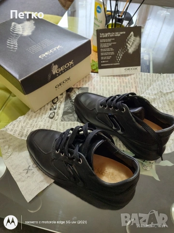 GEOX respira овувки, снимка 3 - Дамски ежедневни обувки - 53915475