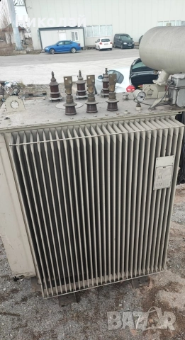 Силов трансформатор BBC маслен с медна намотка, снимка 3 - Други машини и части - 53112223