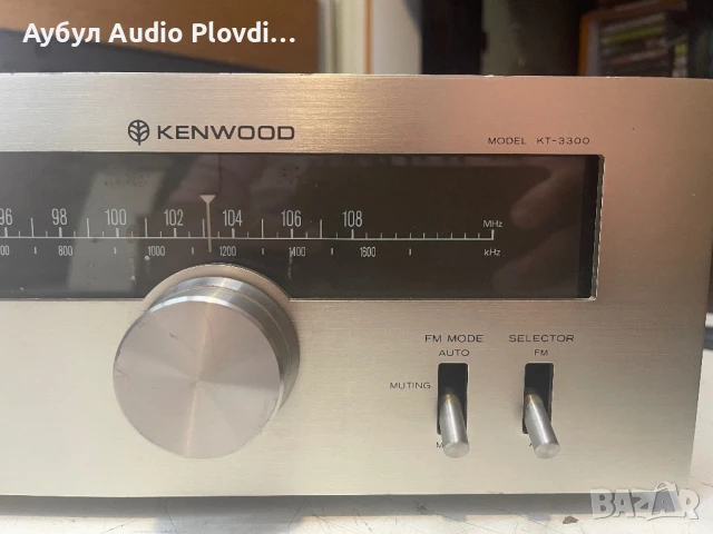 Kenwood KT-3300 AM-FM Stereo Tuner, снимка 4 - Декове - 50916054