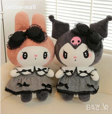 Плюшени играчки Kuromi от серията Hello Kitty Sanrio, 40см, снимка 1 - Плюшени играчки - 46787159