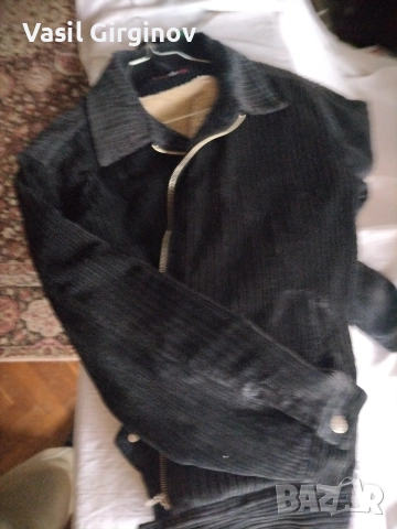 мъжко Яке от Велур, снимка 2 - Якета - 52651037