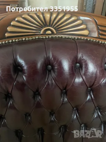 Два тройни Дивана Честърфилд, снимка 6 - Дивани и мека мебел - 49469085