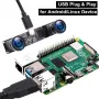 ELP USB камера 60fps 4MP, синхронизация двойна леща, 120 градуса, снимка 6