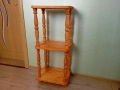 Дървена етажерка на три нива !!!, снимка 7
