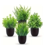 Комплект 4бр. изкуствени растения, снимка 1