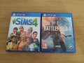 Игри за PS4 - Sims 4 и Battlefield 1, снимка 1