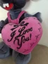 Влюбена мишка, Мишка със сърце I love you , снимка 3