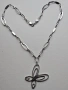 Красиво сребърно колие, снимка 3