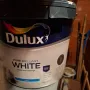 Латекс Dulux високо качество, бял, 3.9 кг и грунд Церезит, снимка 2