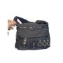 Дамска чанта с дръжка в различни модели от текстил и к. 27х20 см