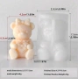 3D Мече с панделка подаръчна кутия подарък силиконов молд форма фондан шоколад смола гипс свещ, снимка 2
