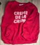 Спешно! Червен суитшърт „Creme de la Creme“ от Janina – стилен дамски суитшърт, снимка 1