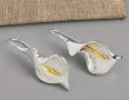 Обеци цвят Кана, снимка 3