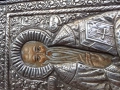 Голяма сребърна икона със сертификат 950, снимка 4