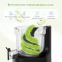 Сокоизстисквачка AMZCHEF ZM1902 с фин двуслоен филтър – повече сок, по-малко шум и нула капки, снимка 3