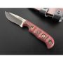 Нож Dawson Deep Notch с острие Specter, в цвят red/black - 8,6 см, снимка 1 - Ножове - 45240102