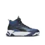 Мъжки спортни боти PUMA Trinity Mid Hybrid Leather Shoes Blue, снимка 1