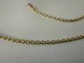 НОВ 8.94гр 56см златен ланец версаче / златно колие / синджир / ланец / злато / златен / GOLD 585 / , снимка 7