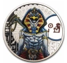 Сребърна монета Бог Ра 2 унции, снимка 2