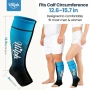 Нов Компресиращ гел ръкав за крак при оток и спортно натоварване Охлаждащ компрес възстановяване, снимка 7