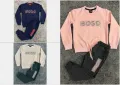 Детски памучен екип Hugo Boss 4, 6, 8, 10, 12, 14 години Код Happy Kids_A6, снимка 1