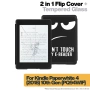 Калъф + протектор за Kindle Paperwhite 2018 (10th Gen) - Angry Face, снимка 2