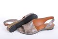 СЕЗОН'24! Ефектни ниски дамски сандали от естествена кожа - 35/42, снимка 9