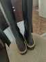 Нови дълги ботуши номер 40 стелка 26 см., снимка 4