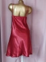 42/44 Червена сатенена нощница , снимка 3