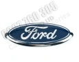Емблема за Форд 144 мм. Черупка Алуминий Овална Самозалепваща, снимка 6
