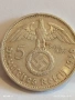 Сребърна монета 5 райхсмарки 1936г. Германия Трети Райх с Свастика за КОЛЕКЦИОНЕРИ 54091, снимка 6