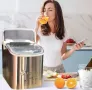 Ледогенератор за ледени кубчета
Компактен дизайн., снимка 2